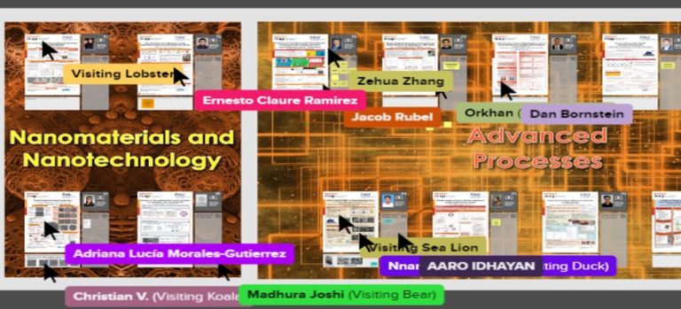 MAP Poster prizes for LFG research and teaching award for Prof. Robin Klupp Taylor