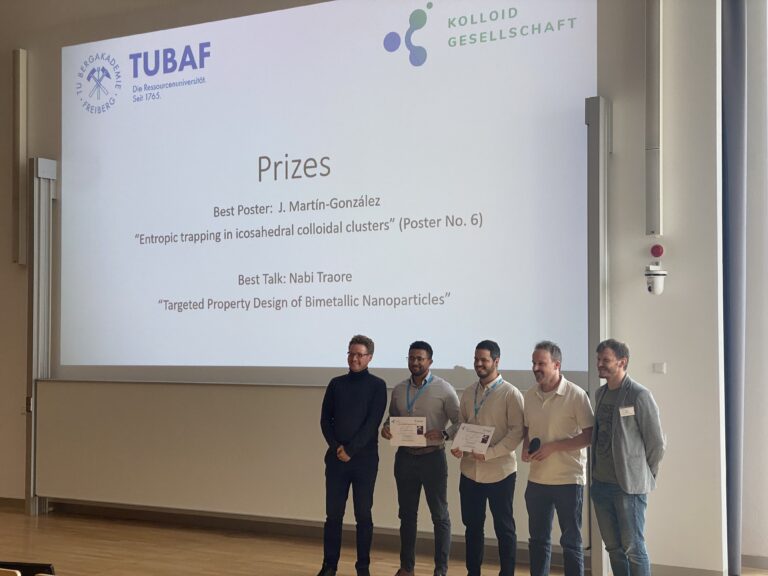 IPT members win prizes at 2025 Zsigmondy Colloquium